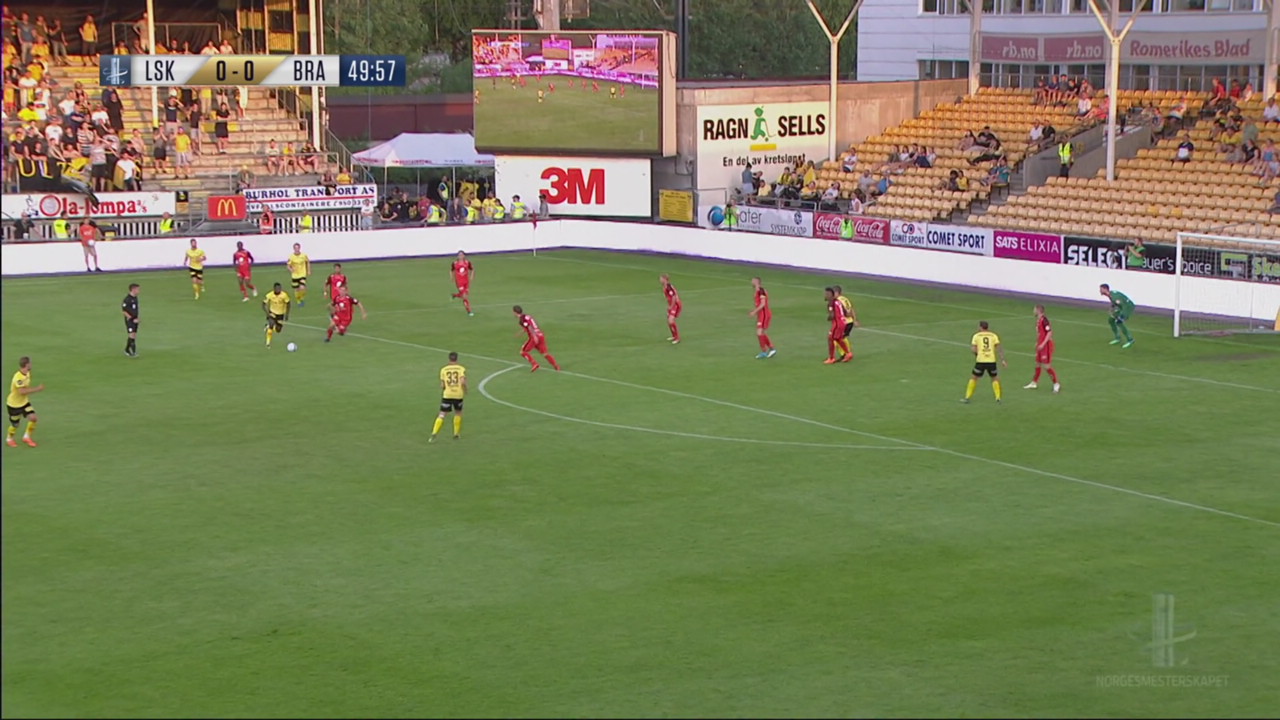 Lillestrøm - Brann 4-1 (NM)